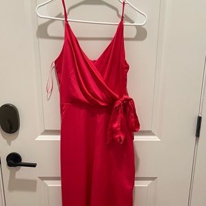 Hot Pink Fabrik Jumpsuit